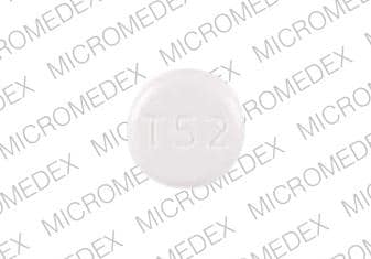 Image 1 - Imprint T52 - acetazolamide 125 mg