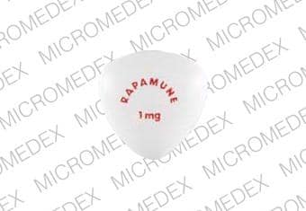Imprint RAPAMUNE 1mg - Rapamune 1 mg