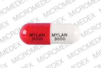 Imprint MYLAN 3000 MYLAN 3000 - meclofenamate 100 mg