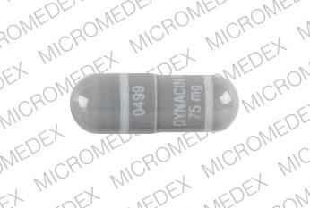 Image 1 - Imprint DYNACIN 75MG 0499 - Dynacin 75 mg