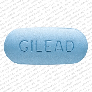 Imprint GILEAD 701 - Truvada 200 mg / 300 mg