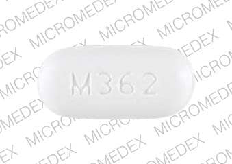 M362 - Acetaminophen and Hydrocodone Bitartrate