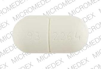 Imprint 93 2264 - amoxicillin 875 mg