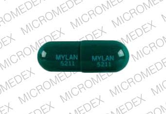 Imprint MYLAN 5211 MYLAN 5211 - omeprazole 10 mg