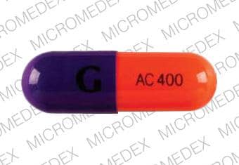 Imprint G AC400 - acebutolol 400 mg