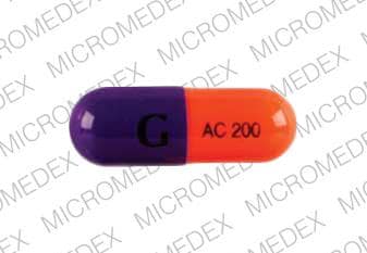 Imprint G AC 200 - acebutolol 200 mg