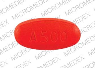 Image 1 - Imprint A500 A500 - Darvocet A500 500 mg / 100 mg
