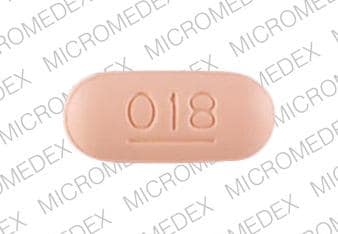 Image 1 - Imprint 018 - fexofenadine 180 mg