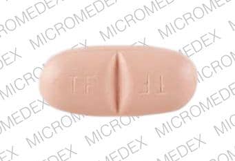 Imprint TF TF CG CG - Trileptal 600 mg