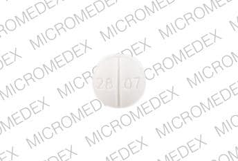 Imprint 2807 GLADES - hydrocortisone 5 mg