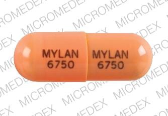 Image 1 - Imprint MYLAN 6750 MYLAN 6750 - balsalazide 750 mg