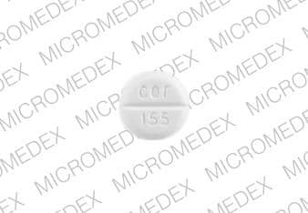 Imprint cor 155 - glycopyrrolate 1 mg