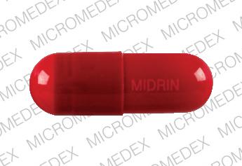 Image 1 - Imprint MIDRIN - Midrin Acetaminophen 325mg / Dichloralphenazone 100mg /  Isometheptene 65mg