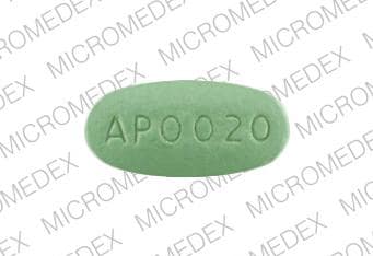 Image 1 - Imprint APO020 - cimetidine 400 mg