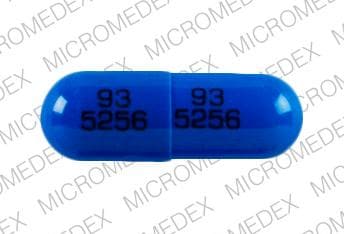 Image 1 - Imprint 93 5256 93 5256 - clindamycin 300 mg