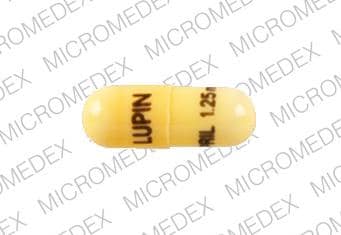 Imprint LUPIN RAMIPRIL 1.25mg - ramipril 1.25 mg