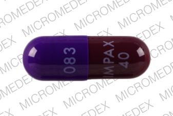 083 IMPAX 40 - Omeprazole Delayed Release