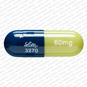 Imprint Lilly 3270 60mg - Cymbalta 60 mg