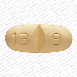 Image 1 - Imprint G 13 9 - oxcarbazepine 600 mg