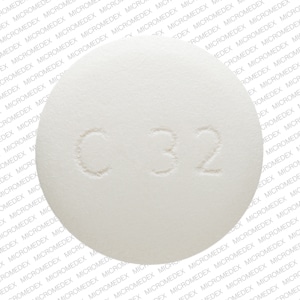 Imprint LU C32 - ethambutol 400 mg