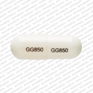 Image 1 - Imprint GG 850 GG 850 - ampicillin 250 mg