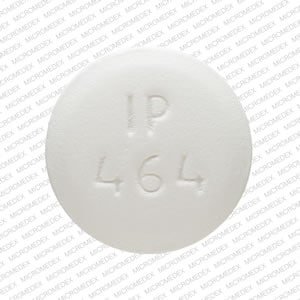 Pill Finder: IP 464 White Round - Medicine.com