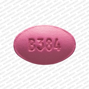 Image 1 - Imprint B 384 - Folbic Vitamin B Complex with Folic Acid