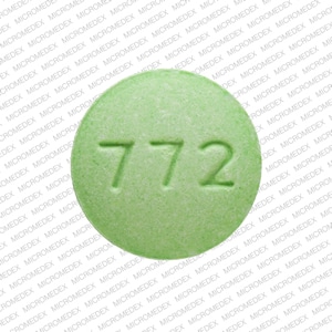 Pill Finder: W W 772 Green Round - Medicine.com