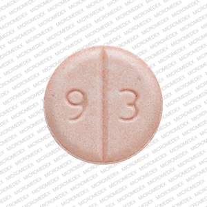 Imprint 9 3 72 54 - glimepiride 1 mg