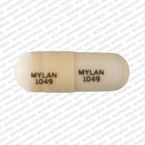 Imprint MYLAN 1049 MYLAN 1049 - doxepin 10 mg