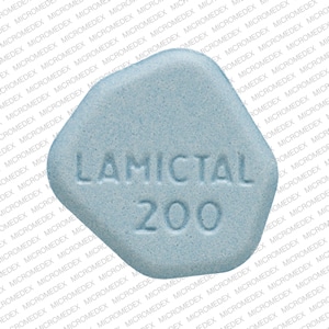 Imprint LAMICTAL 200 - Lamictal 200 mg