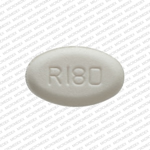 Image 1 - Imprint R180 - tizanidine 4 mg