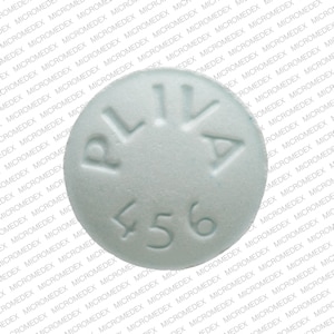 Imprint PLIVA 456 - oxybutynin 5 mg