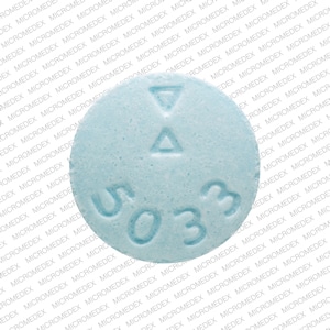 10/12.5 Logo 5033 - Hydrochlorothiazide and Lisinopril