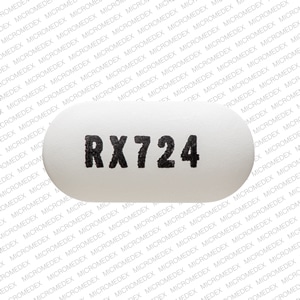 Imprint RX724 - loratadine/pseudoephedrine 10 mg / 240 mg