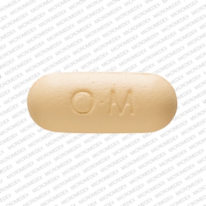 Imprint O M 650 - Ultracet 325 mg / 37.5 mg