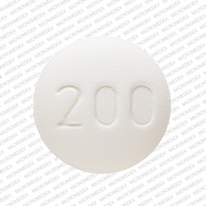 Imprint 200 - quetiapine 200 mg