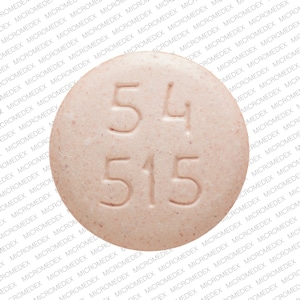 Image 1 - Imprint 54 515 - oxcarbazepine 300 mg