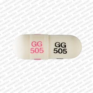 Imprint GG 505 GG 505 - oxazepam 10 mg
