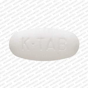 Image 1 - Imprint K-TAB - potassium chloride 20 mEq (1500 mg)