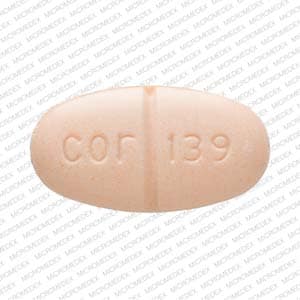 Imprint cor 139 - methenamine 1 gram