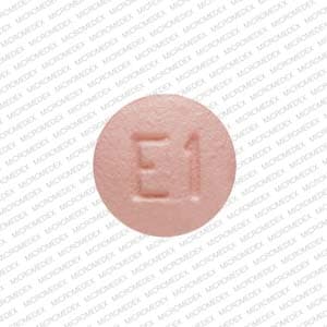 Image 1 - Imprint E1 - Elinest ethinyl estradiol 0.03 mg / norgestrel 0.3 mg
