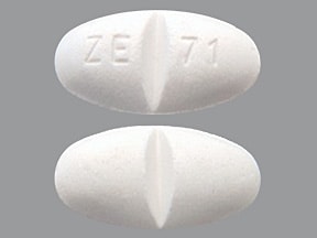 Image 1 - Imprint ZE 71 - gabapentin 800 mg