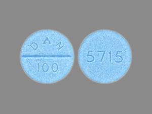 Imprint 5715 DAN 100 - amoxapine 100 mg