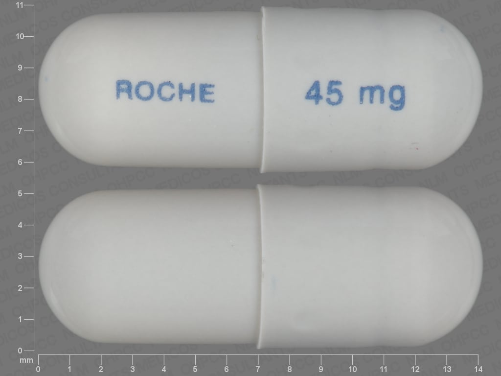 Imprint ROCHE 45 mg - Tamiflu 45 mg