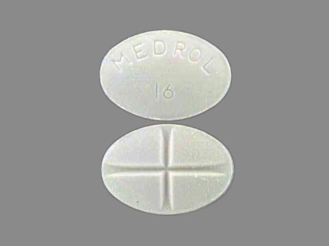 Image 1 - Imprint MEDROL 16 - Medrol 16 mg