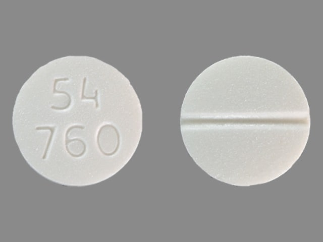 Imprint 54 760 - prednisone 20 mg