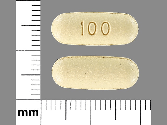 Image 1 - Imprint 100 - Noxafil 100 mg