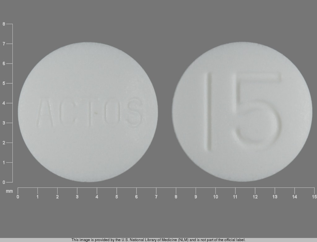 ACTOS 15 - Pioglitazone Hydrochloride