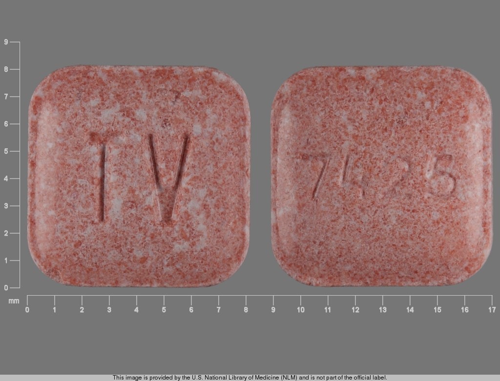 Imprint TV 7425 - montelukast 5 mg (base)